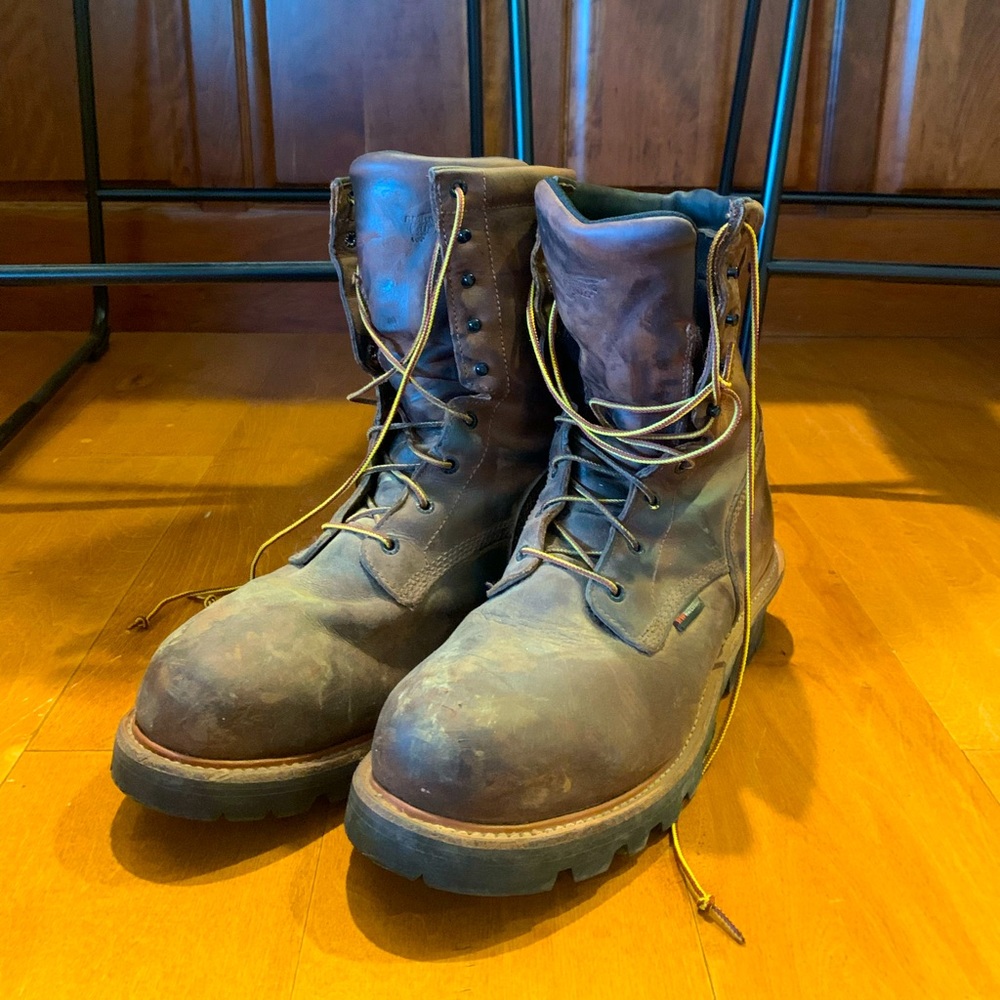 Red Wing Steel Toed Boots